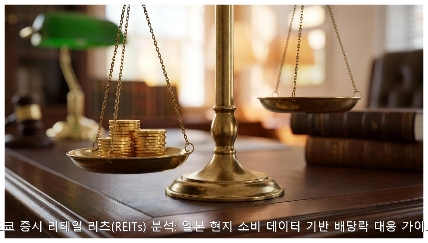 도쿄 증시 리테일 리츠(REITs) 분석: 일본 현지 소비 데이터 기반 배당락 대응 가이드 핵심 안내 및 분석 인포그래픽 (4)