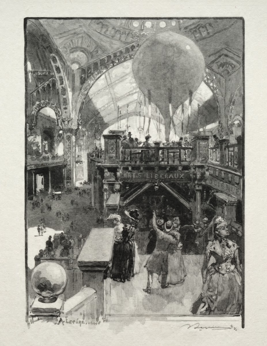 Le Palais des Arts Liberaux Intèrieur 1889