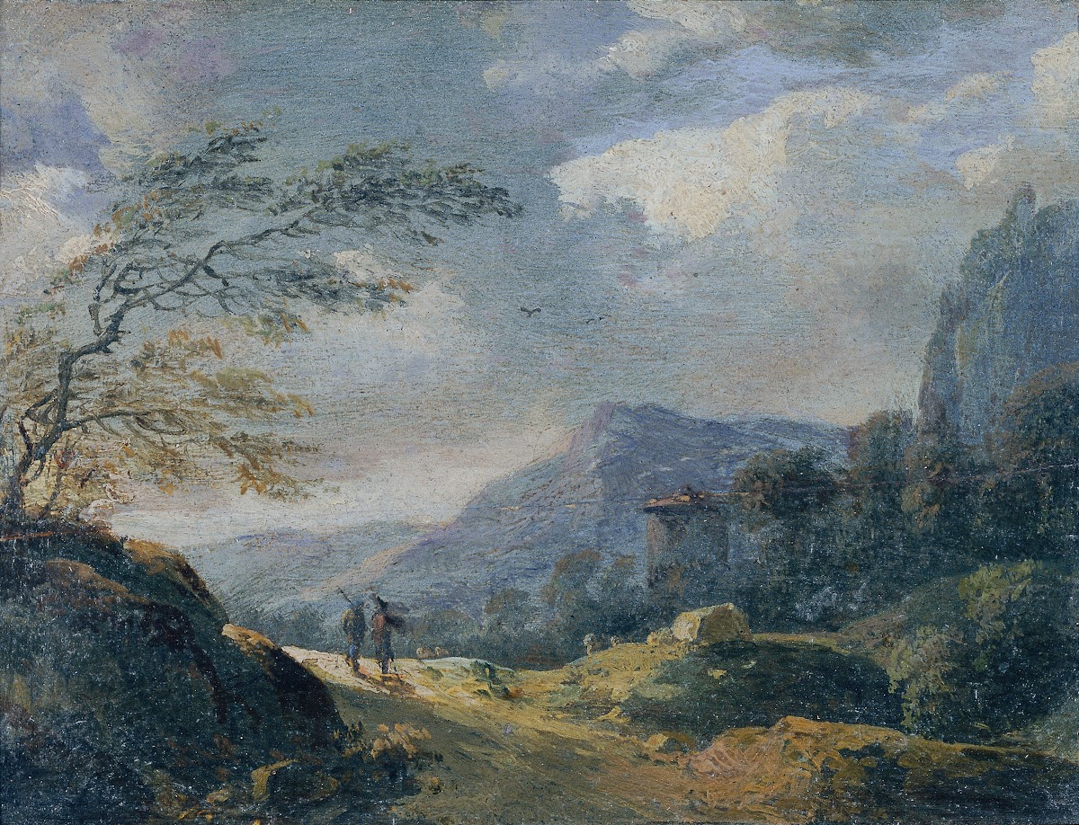 Kleine Gebirgslandschaft 1770 1780