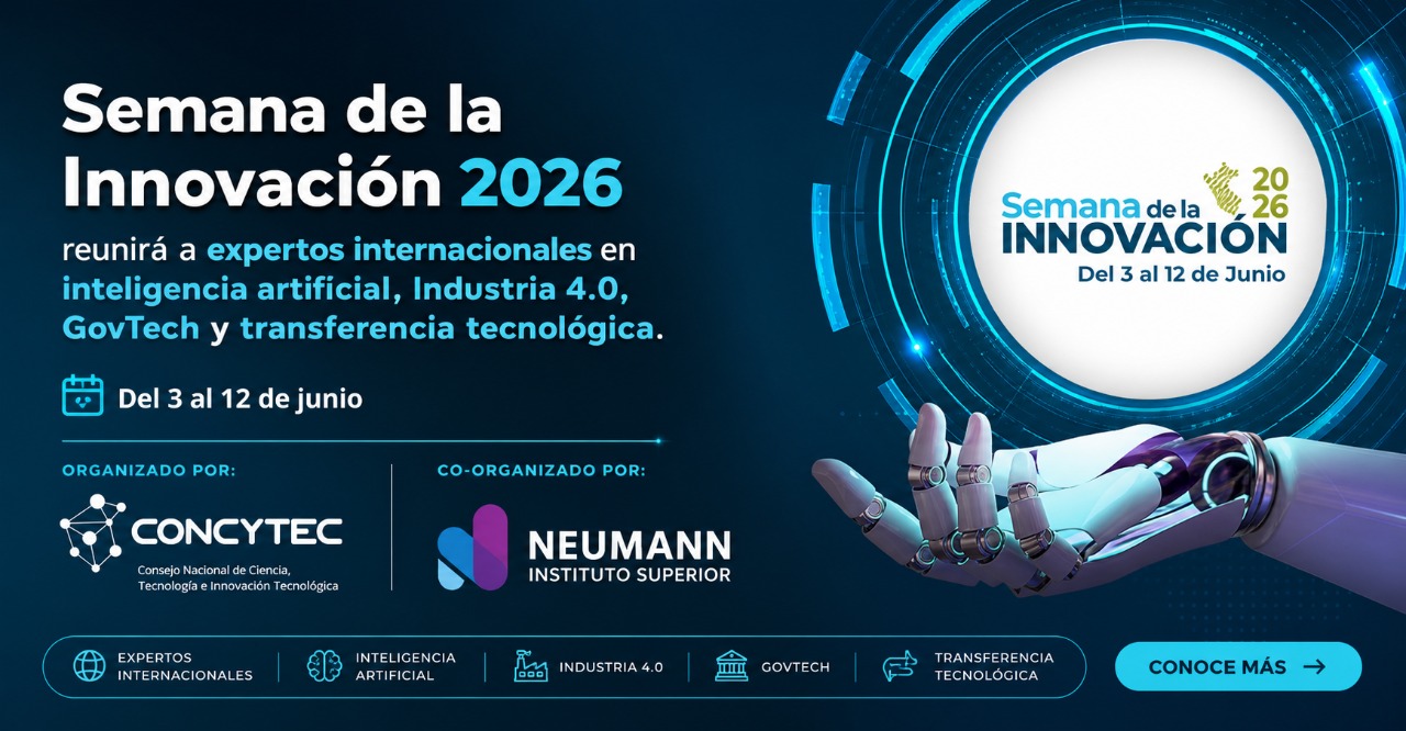 Neumann asume rol clave como coorganizador en la Semana de la Innovación 2026 en Perú
