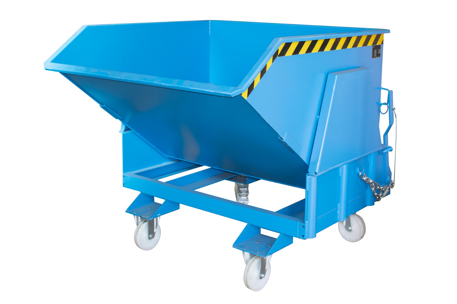 Kiepcontainer BK 100, gelakt, Lichtblauw