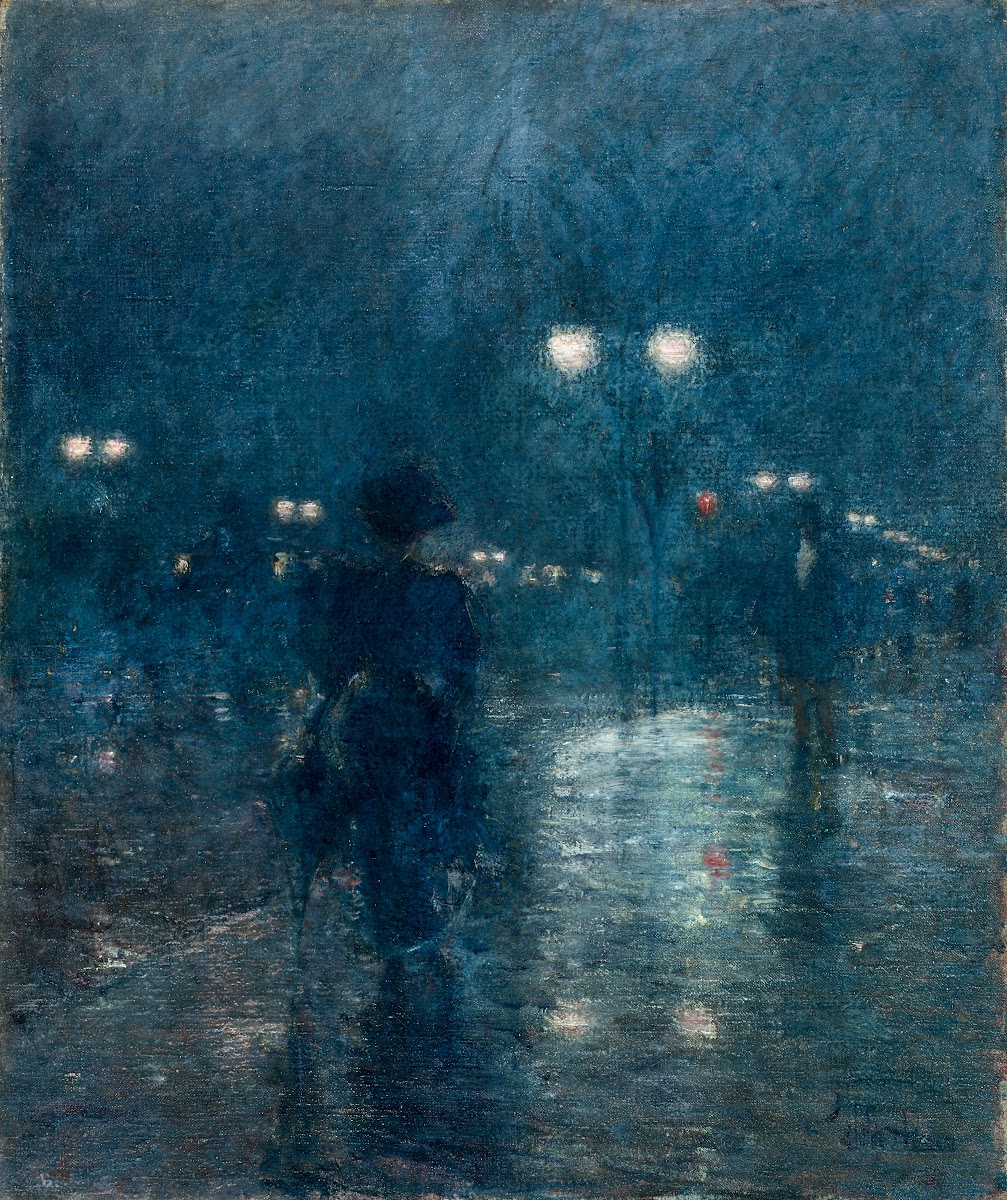 Fifth Avenue Nocturne c 1895