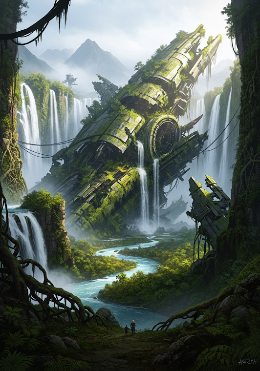 Overgrown Alien Relics