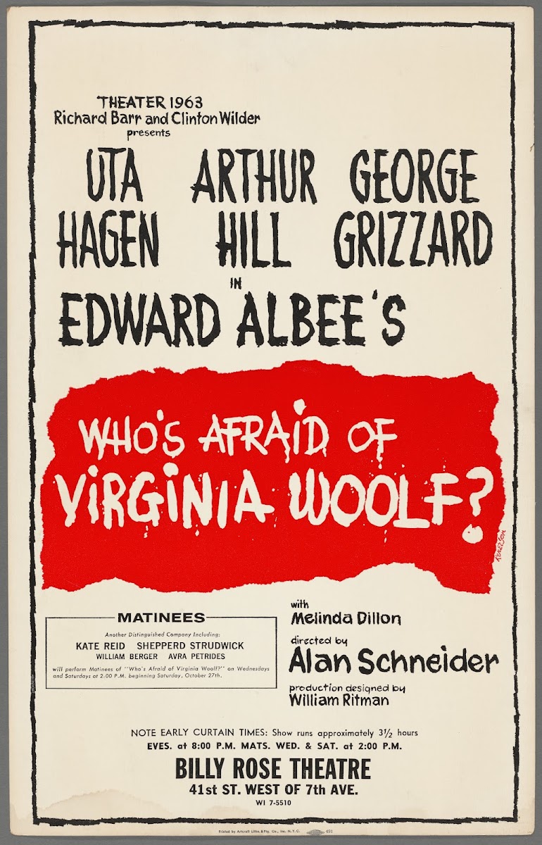 Whos Afraid of Virginia Woolf 1962