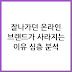 온라인 브랜드가 분산되는 현상에 대한 구조적 분석
