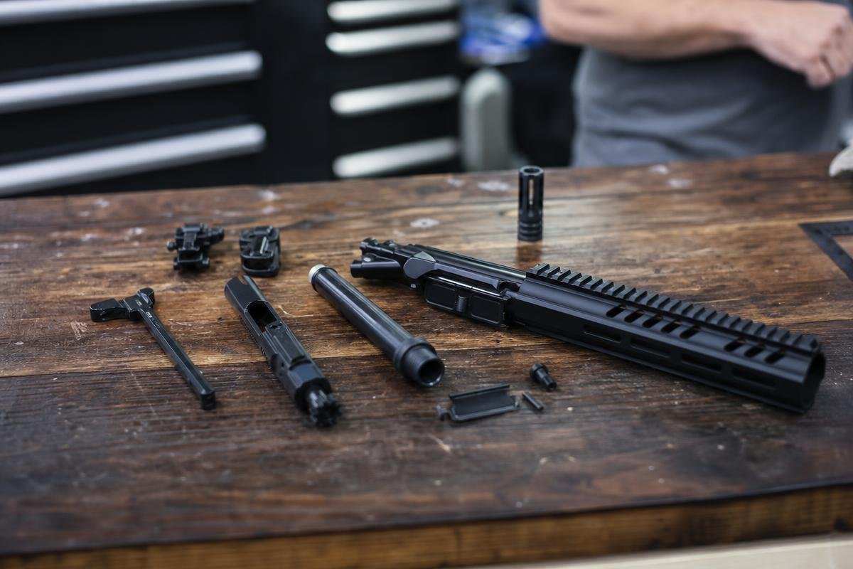 Straight-wall AR parts and cartridge selection in Denison