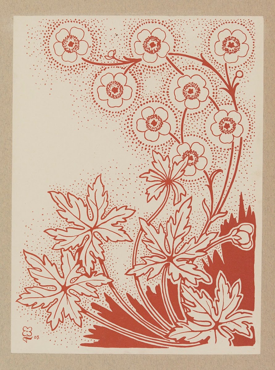 Compositions ornementales pour le cuir et la pyrogravure Pl01 1904