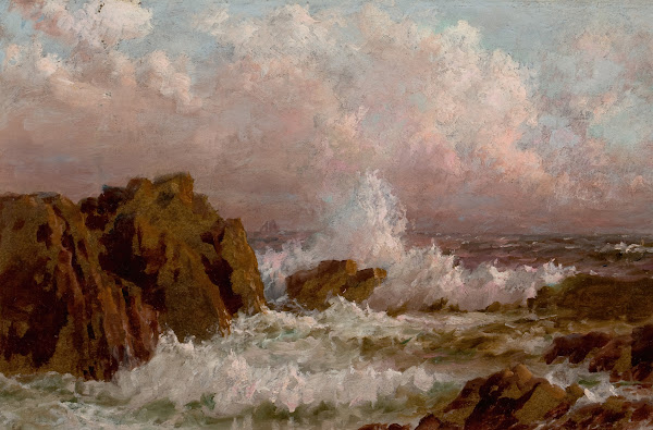 Seascape with Crashing Surf