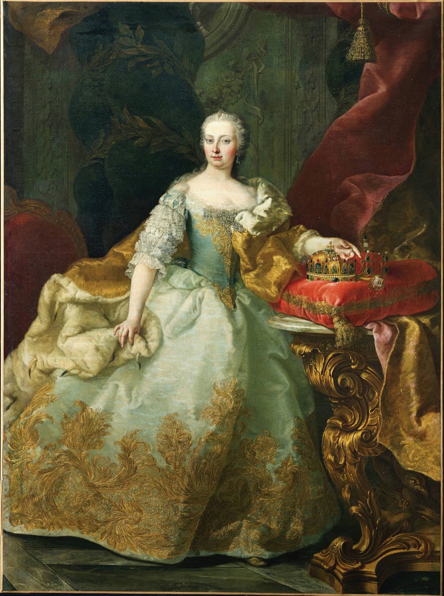 Portrait of Maria Theresa of Austria 18th century