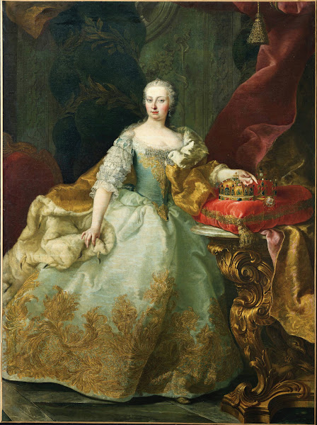 Portrait of Maria Theresa of Austria 18th century