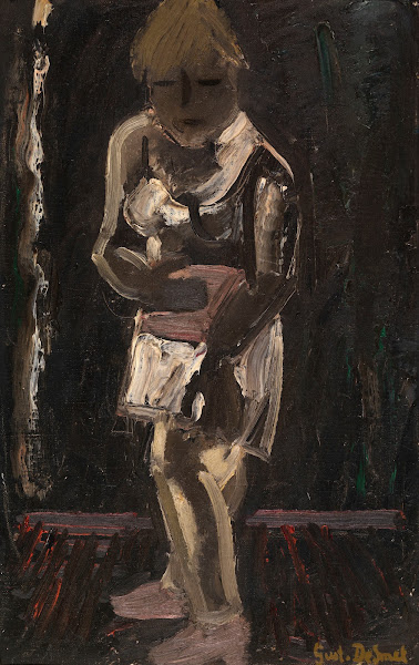 White Shirt on Black Ground 1941