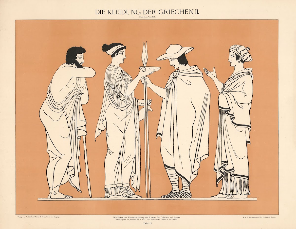 Die Kleidung der Griechen II 1925