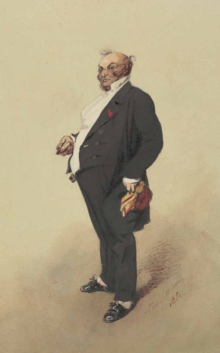 Self Portrait as Monsieur Prudhomme 1861