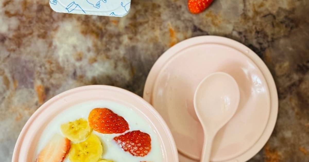 Yến Mạch ngâm sữa tươi