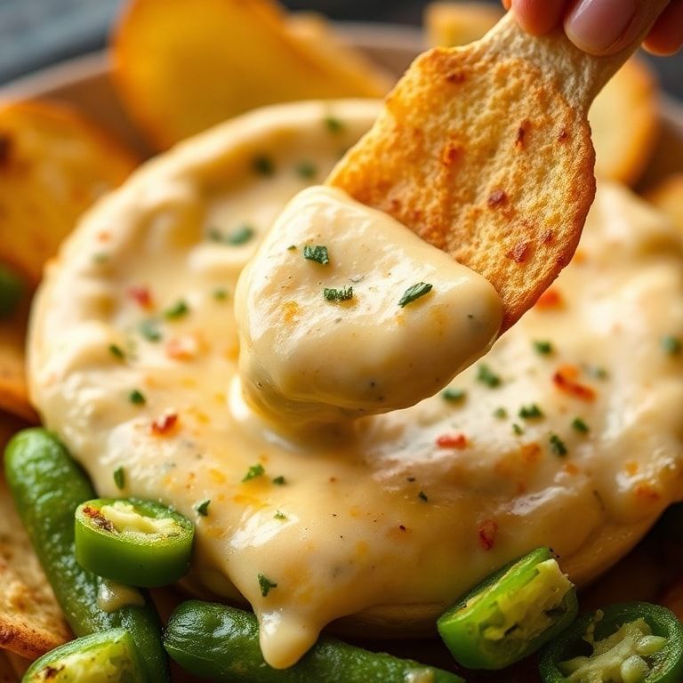 Spicy Roasted Jalapeño Cowboy Cream Cheese Dip That Delights – Easy & Creamy Party Starter