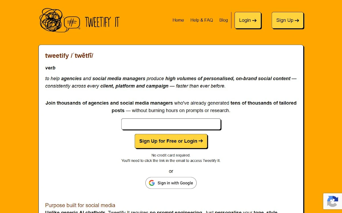 Captura de Tweetify It