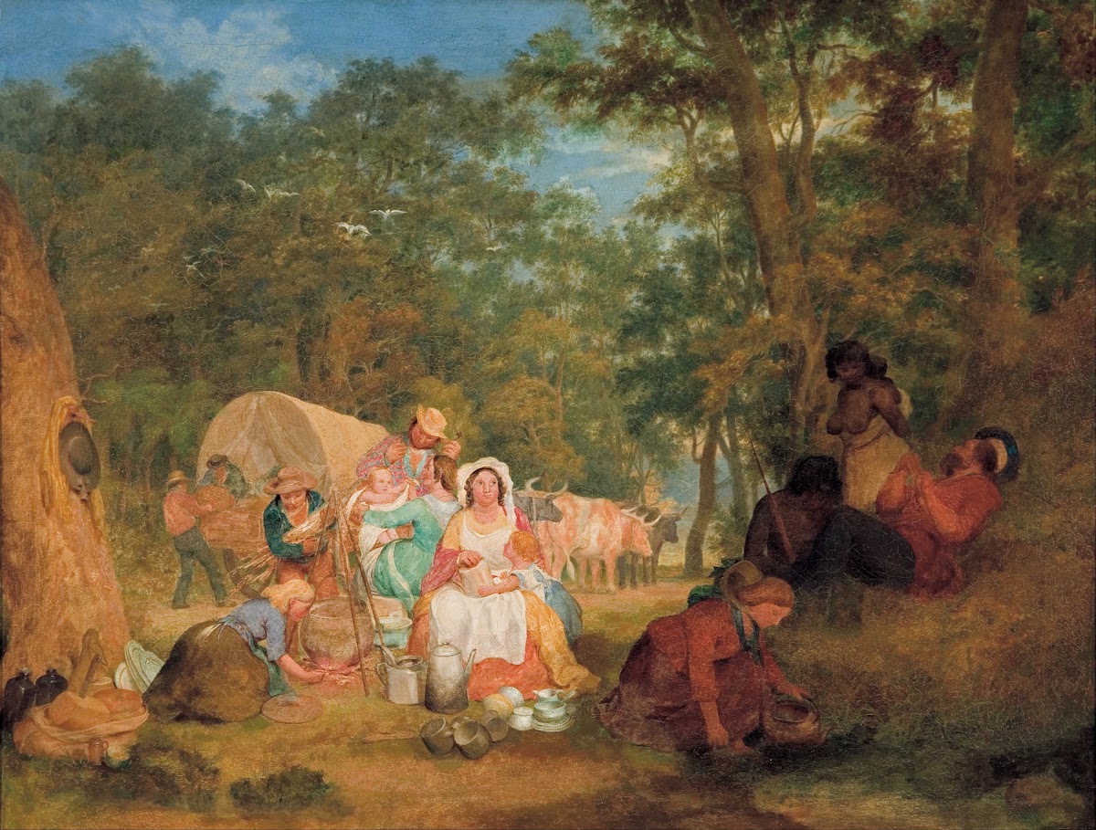 Homeward bound  dinner time circa 1852