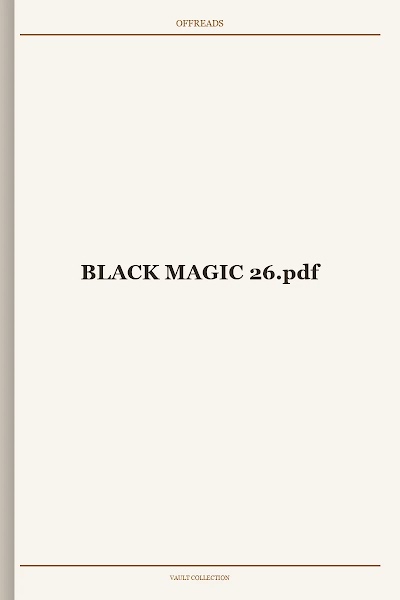 BLACK MAGIC 26