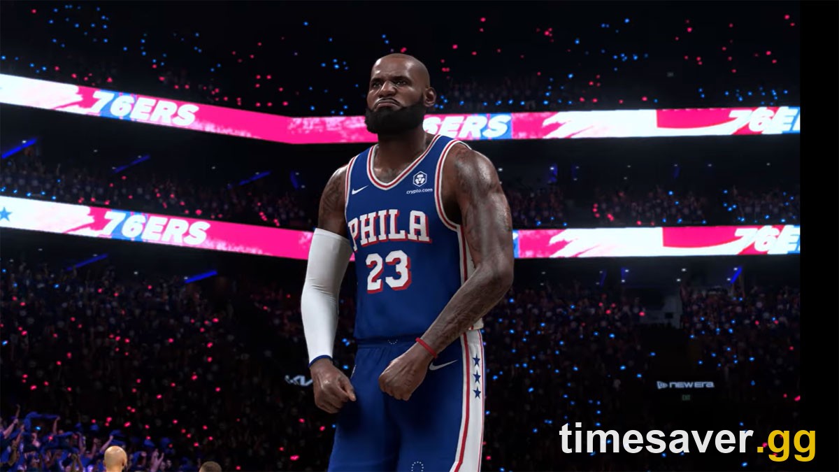 NBA 2K27 in-engine gameplay — every game played in Season 1 earns XP toward the rewards ladder