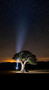 Fantasy Floating Islands at Sunset