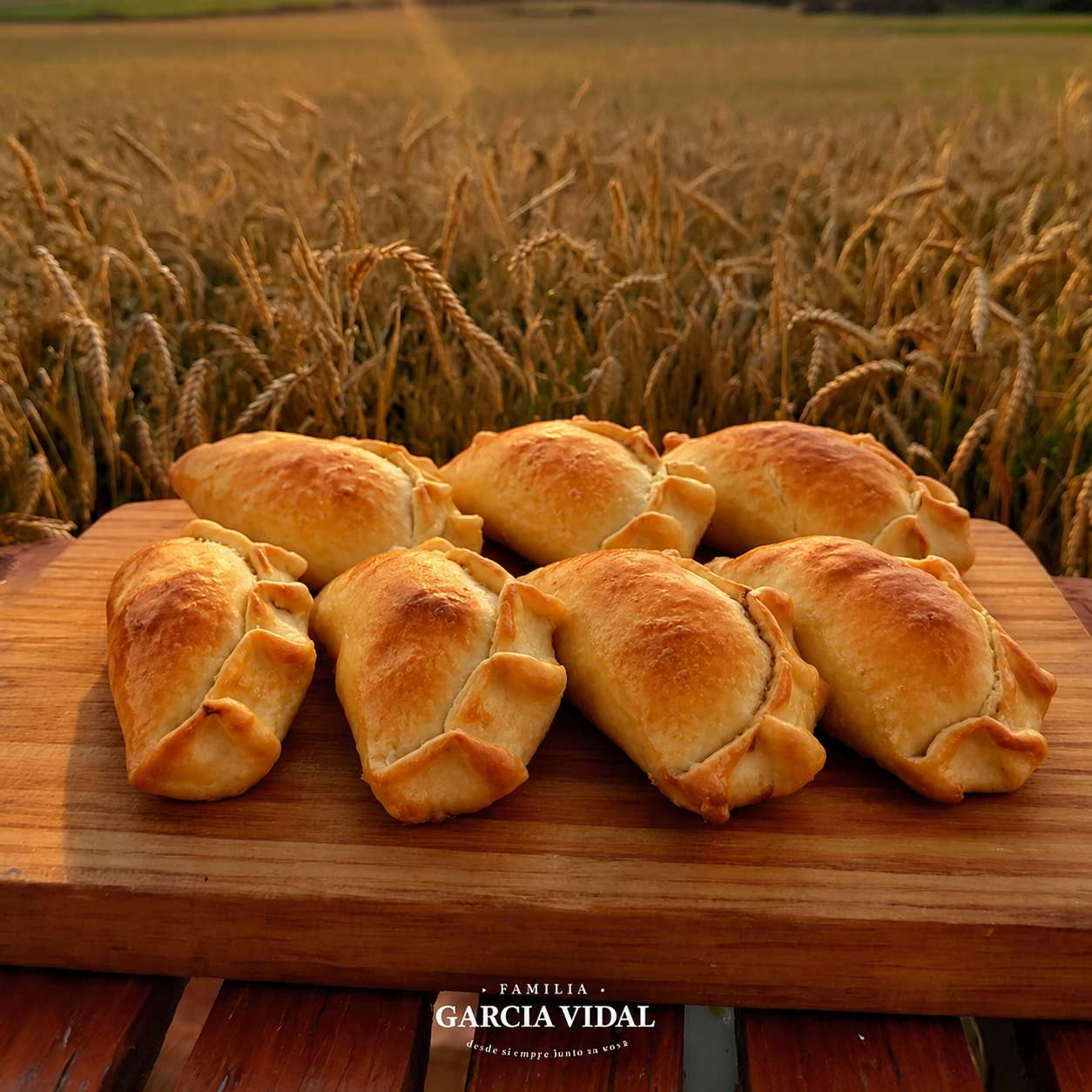 Empanadas de Cordero con Masa Casera al Horno a Leña - 6 Un