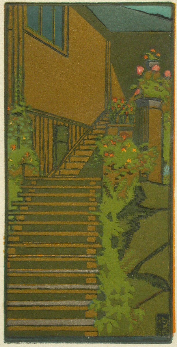 Stairs an Architectural Study 1909