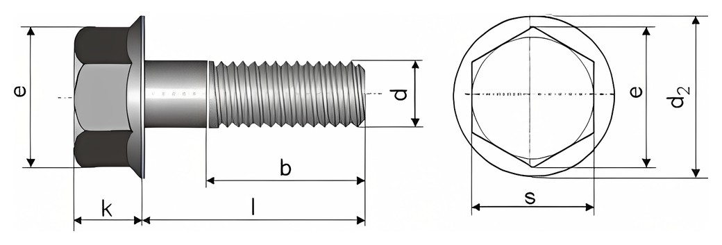DIN 6921 – Technical drawing