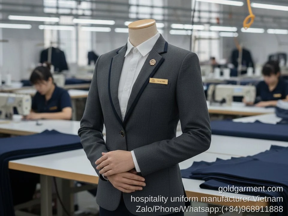 Hotel & Restaurant Uniform Manufacturing in Vietnam: F&B Hospitality Sourcing Guide - Gold Garment Vietnam