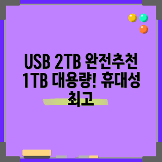 usb메모리1tb, 대용량usb, 휴대용메모리, 저장장치추천, 전문가추천usb