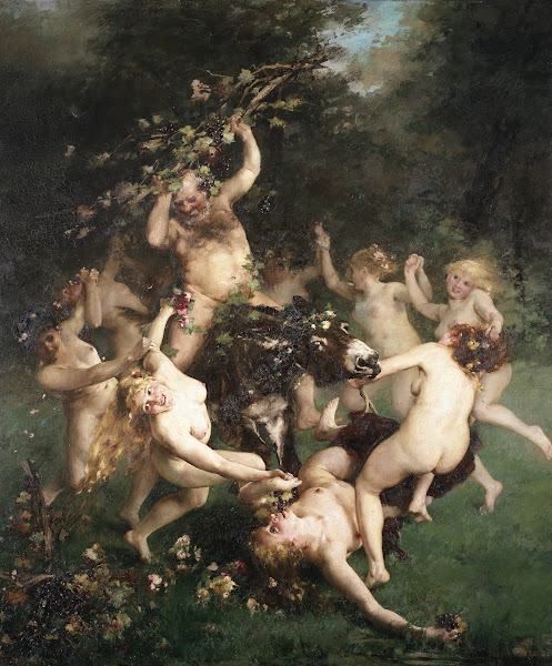 The feast of Silenus 1871