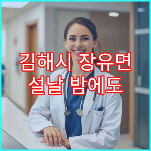 김해시 장유면 설날 밤에도 여는 약국·응급약국 확인