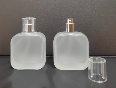 Clear/Frosted Croco Bottle