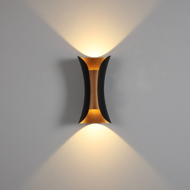 Außenwandleuchte IP65 LED Auf-Ab Aluminium