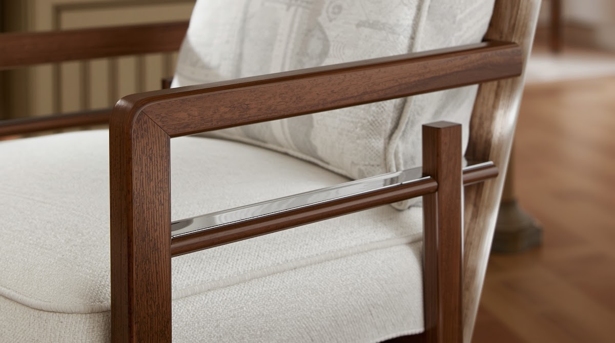 How to Fix the Most Common Chrome Decor Mistakes - microfiber care for polished chrome beside wood furniture