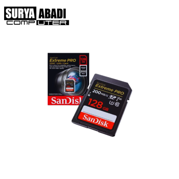 SD CARD SANDISK 128 GB EXTREME PRO