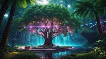 Tree Digital Art Wallpaper