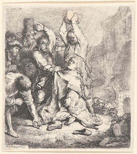 The Stoning of St Stephen 1635