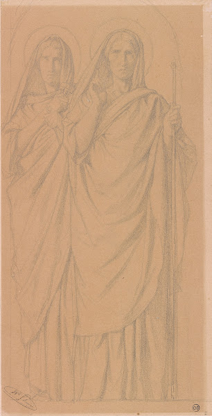Study for Jael and Deborah ca 1859