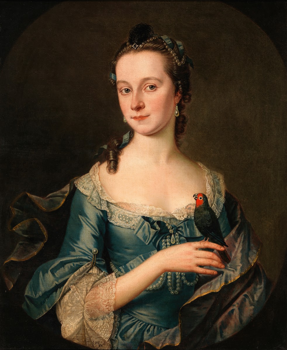 Portrait of a Lady Said to Be the Wife of Sir Robert Travers 1762