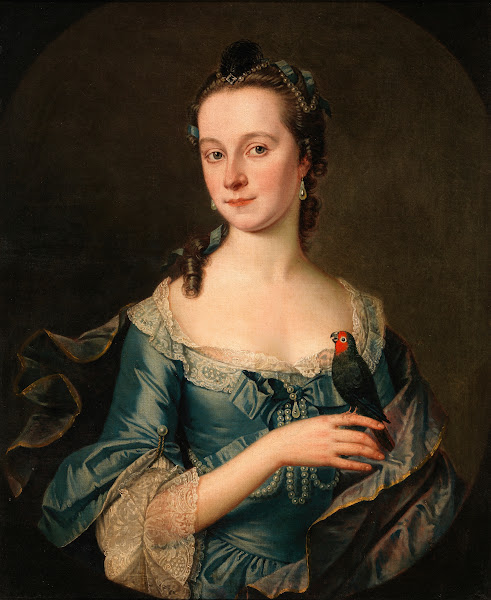 Portrait of a Lady Said to Be the Wife of Sir Robert Travers 1762