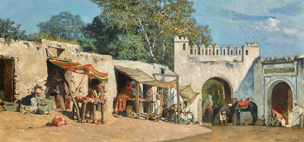 The Bab el Fahs gate Tangier