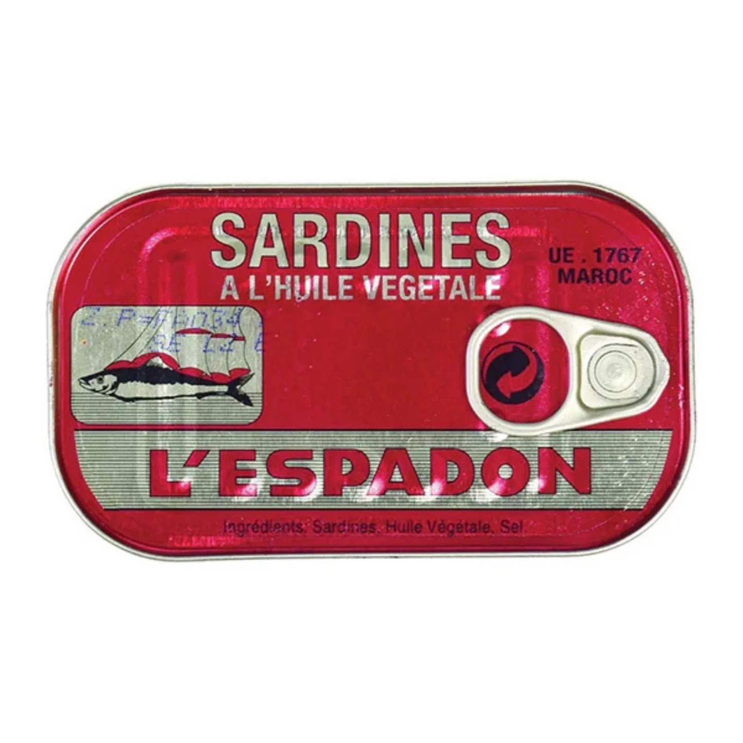 LESPADON VEG OIL SARDINES (RED)