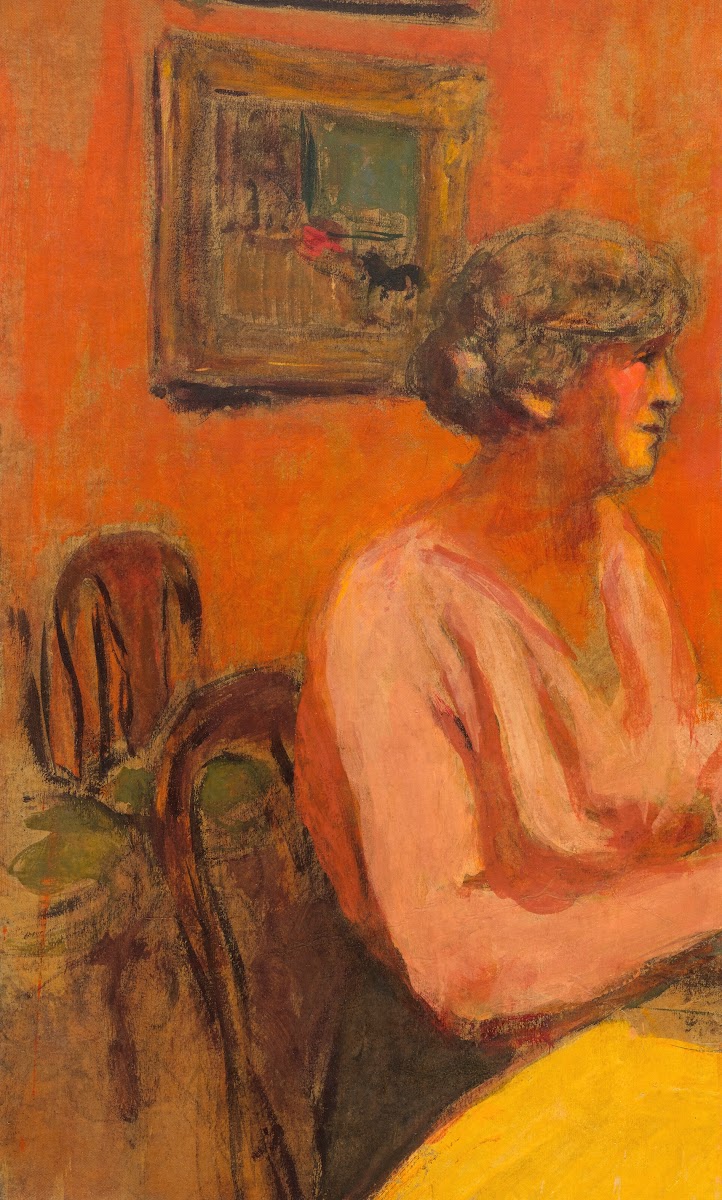 Lucie Hessel dans la salle à manger rue de Naples 1936