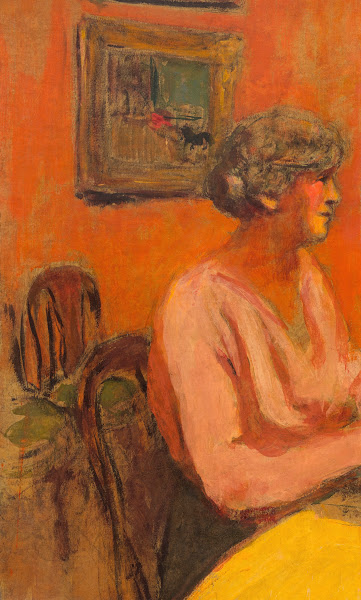 Lucie Hessel dans la salle à manger rue de Naples 1936