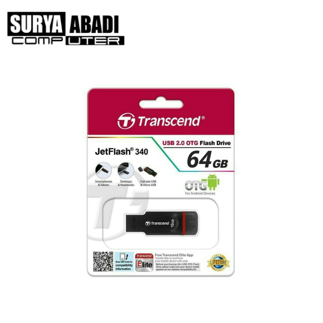 FLASHDISK TRANSCEND 64 GB JF340