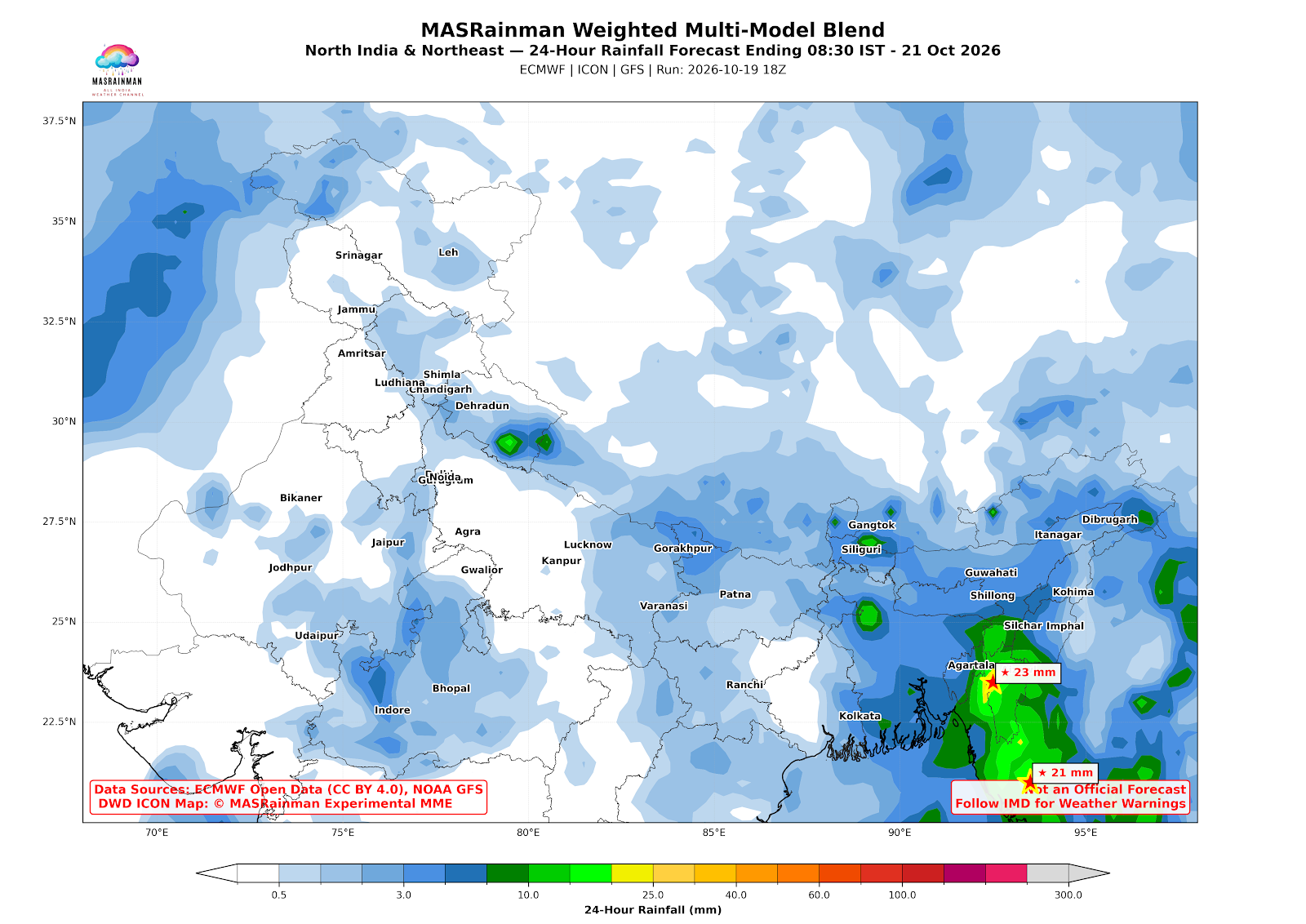 North India MME - MasRainMan Weather