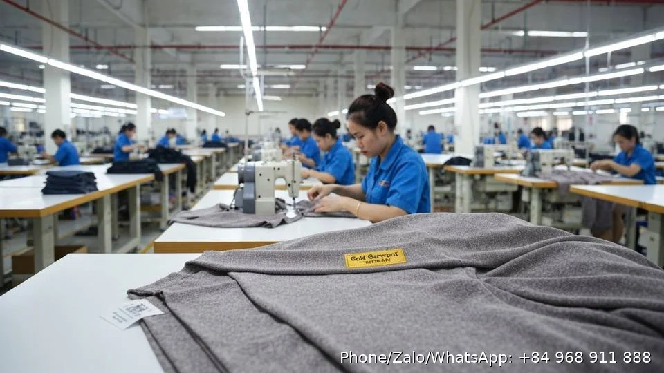 garment manufacturing - Gold Garment Vietnam