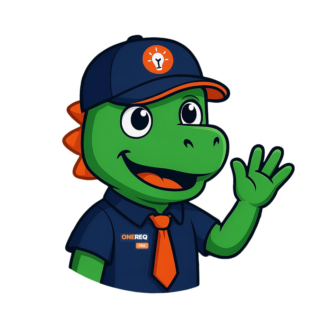 Rex the AI Tech waving