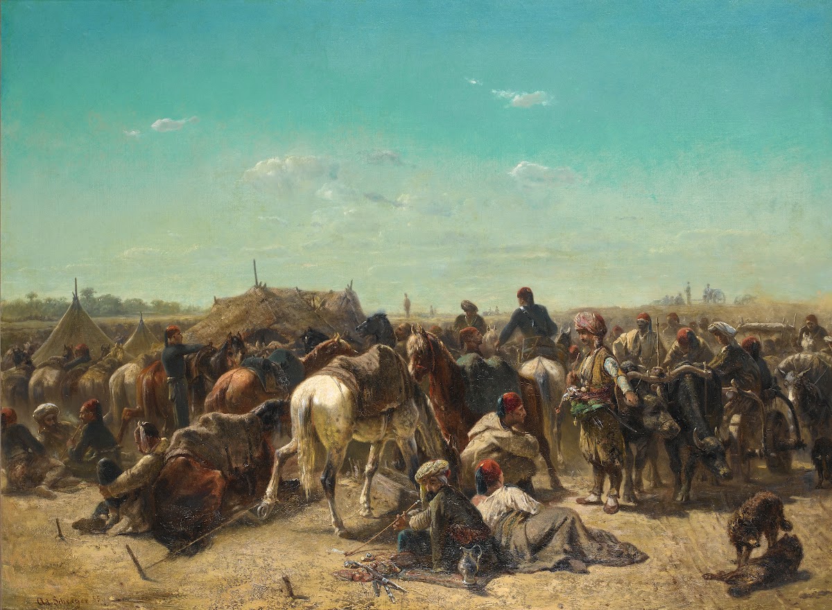 An Ottoman encampment