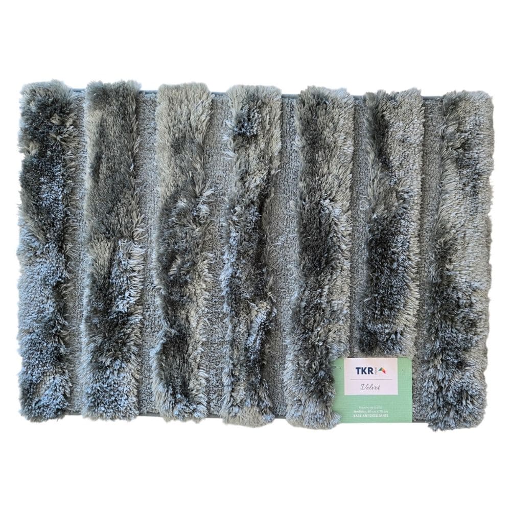 Tapete de microfibra para baño TKR Home™ Velvet de 50 x 70 cm